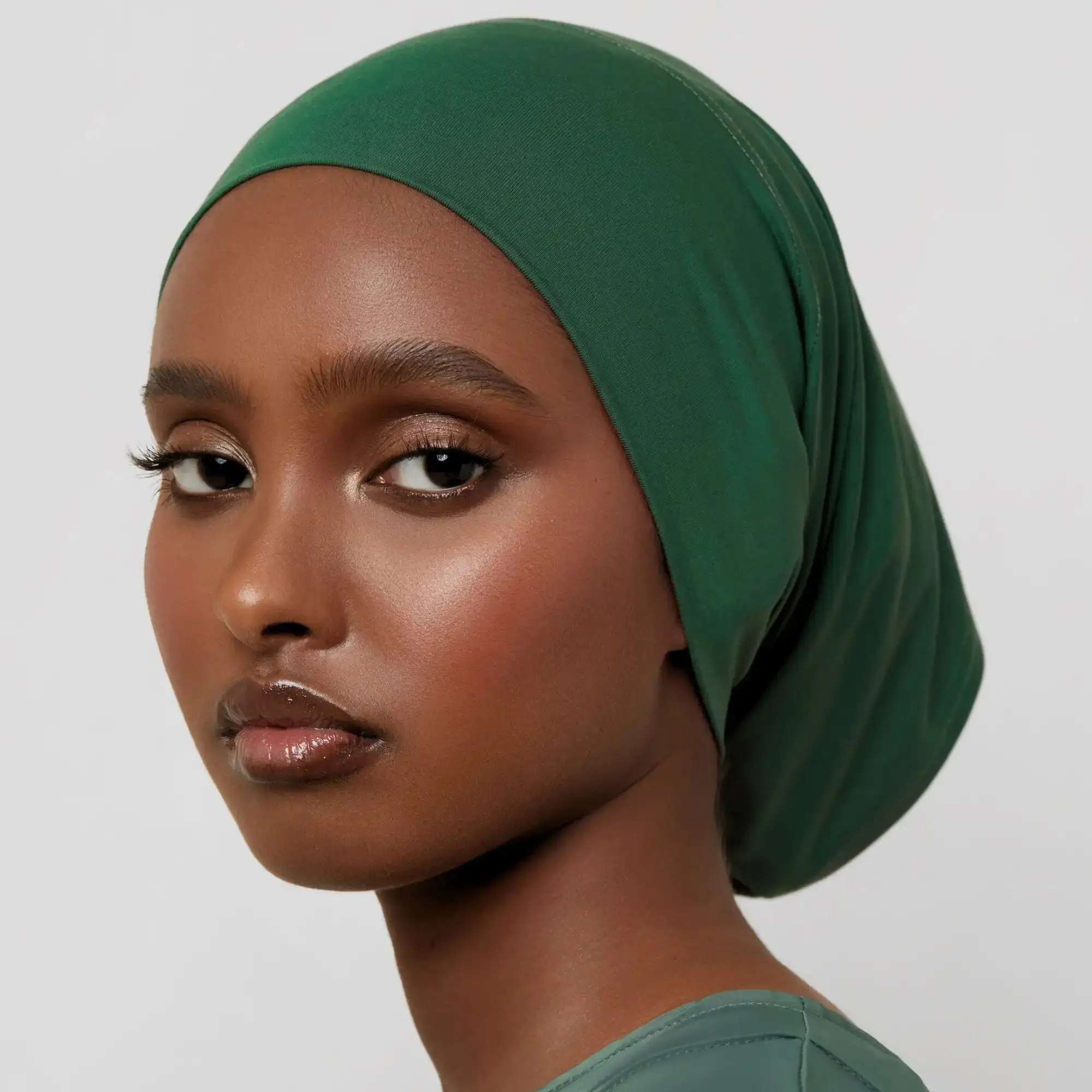 Рамадан мусульманский женский под шарф стрейчевая трикотажная ткань головные