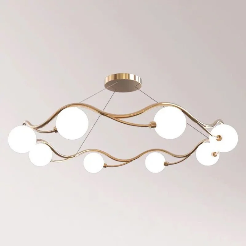 

nordic led crystal chandeliers ceiling deco maison e27 pendant light chandelier lighting lustre suspension kitchen light