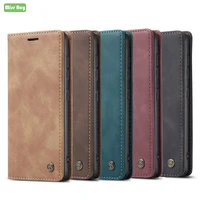 vintage leather flip case for samsung galaxy a13 4g a13 5g a22 a33 a53 a73 5g case luxury book cover protective shell fundas