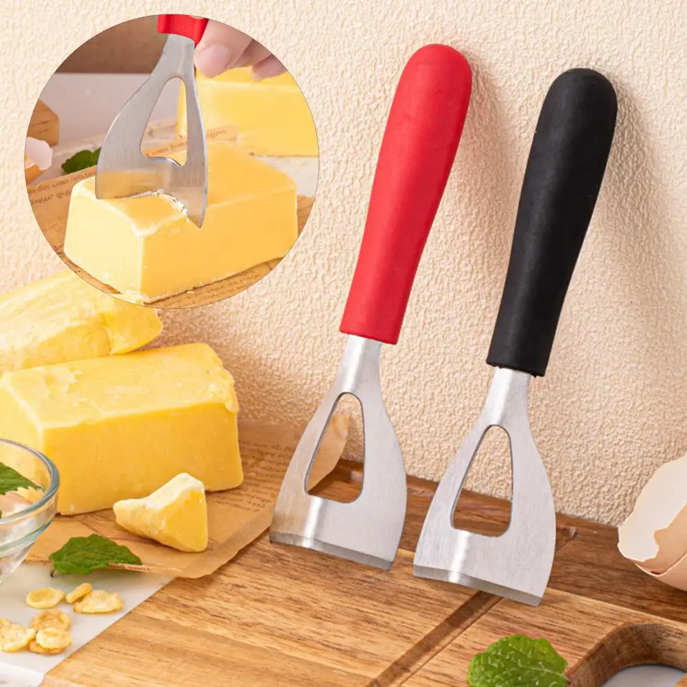 

Слайсер для масла из нержавеющей стали, угловой диспенсер для сыра, нескользящая резиновая ручка, не деформируется