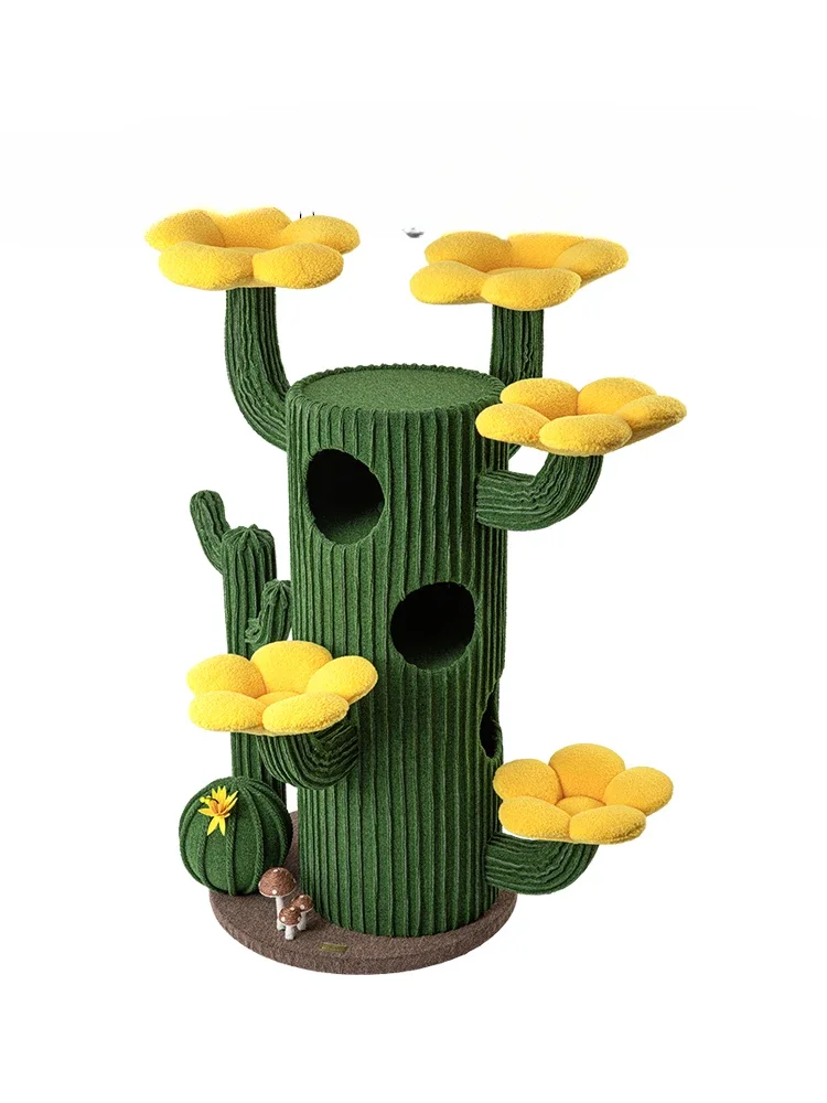 Рамка для скалолазания С КАКТУСОМ и кошкой гнездо встроенное дерево улучшенная