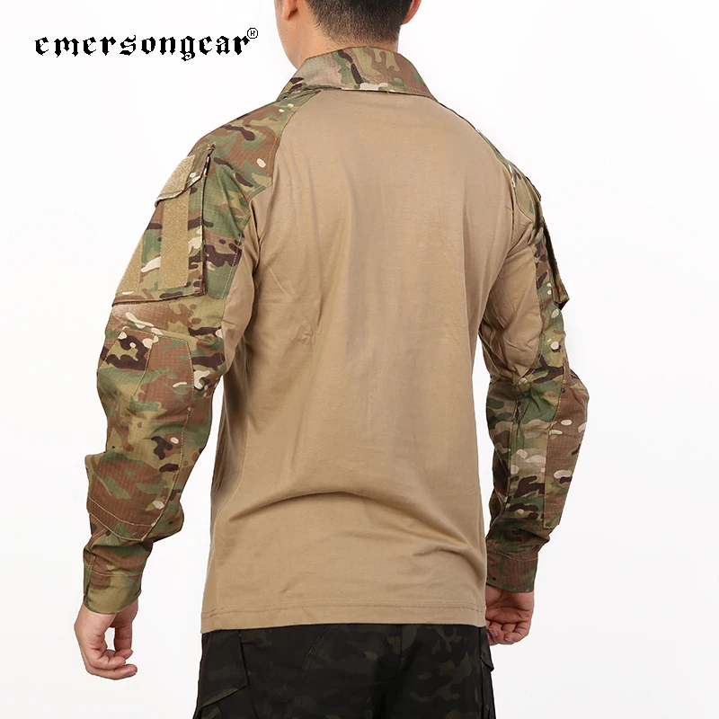 Emersongear Tactical G3 Боевые рубашки Мужские камуфляжные топы Тренировочные футболки