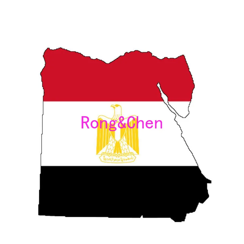 

Rongchen Trading Car Sticker Creativity Egypt Flag Map Motorcycle Helmet Sticker PVC Motorcycle Decal KK Best Selling Boutique