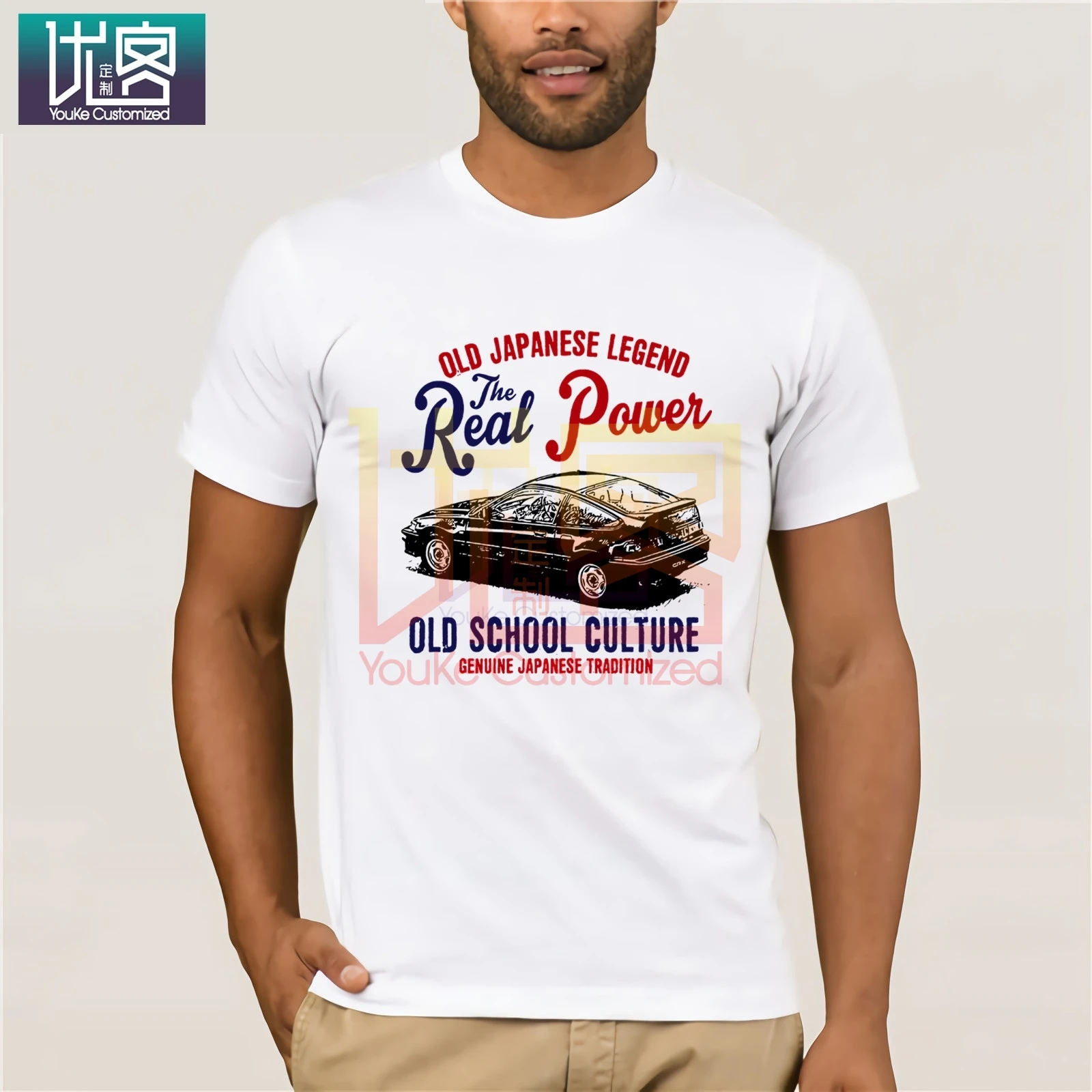 2022 летние хлопковые футболки с коротким рукавом Мужская одежда Винтажная