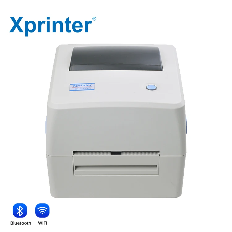 Фото Термотрансферный принтер Xprinter XP-TT434B/TT424B для печати этикеток и рулонных наклеек №5