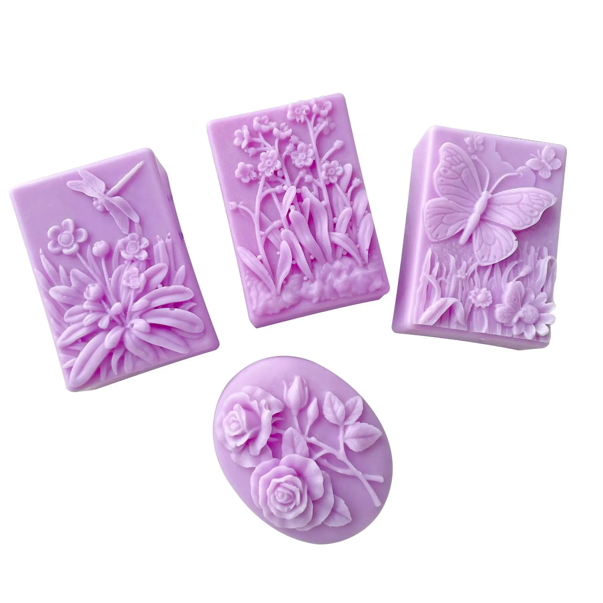 Квадратная силиконовая 3D форма для мыла ручной работы сделай сам помадки торта