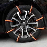 tire chains for cars anti skid snow chains 10 pcs emergency anti skid mud snow survival traction multi function car tire chains