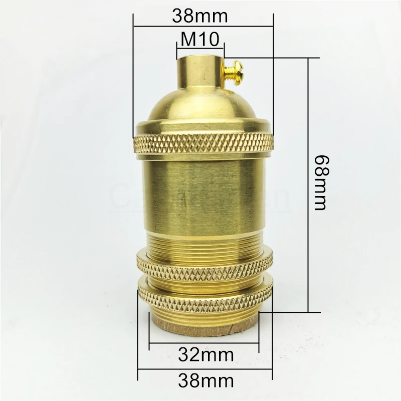Латунный патрон лампы Calla&Allan E26/E27