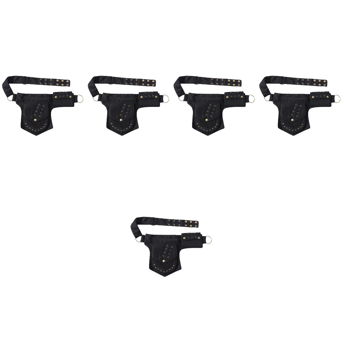 

5pcs Multipurpose Phone Pouch Holder Phone Holster Outdoor Waist Bag for Men