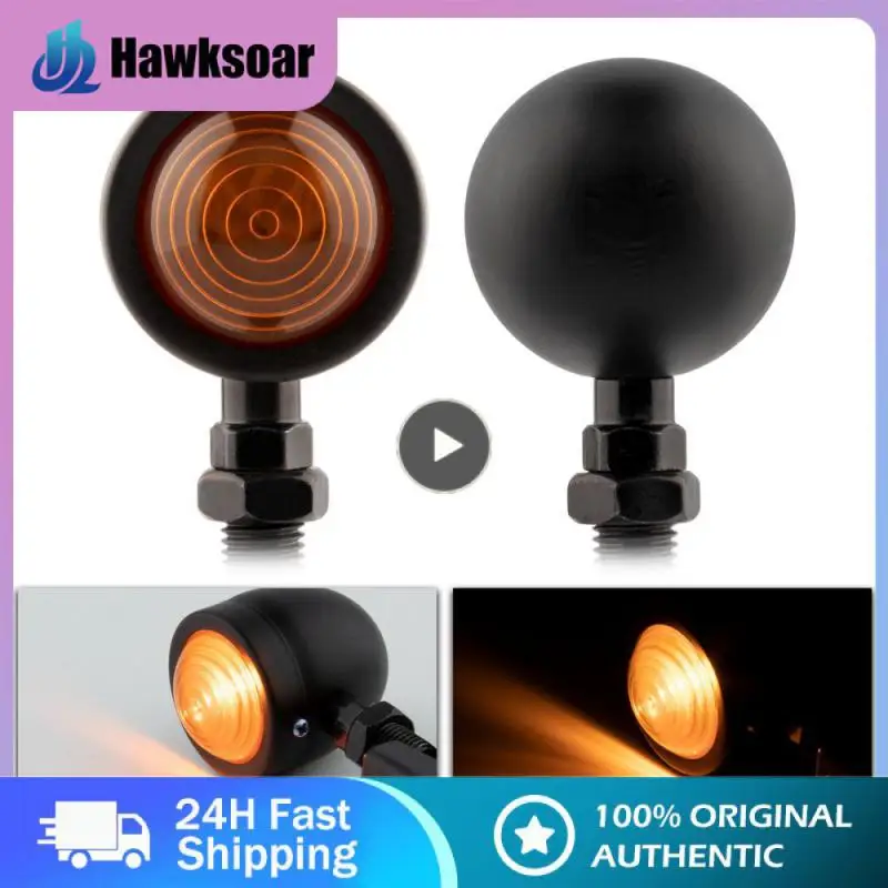 

1~5PCS Retro Front Turn Signal A Pair Of Durable Waterproof Motorcycle Turn Signals Mini Turn Signal Car Accessories