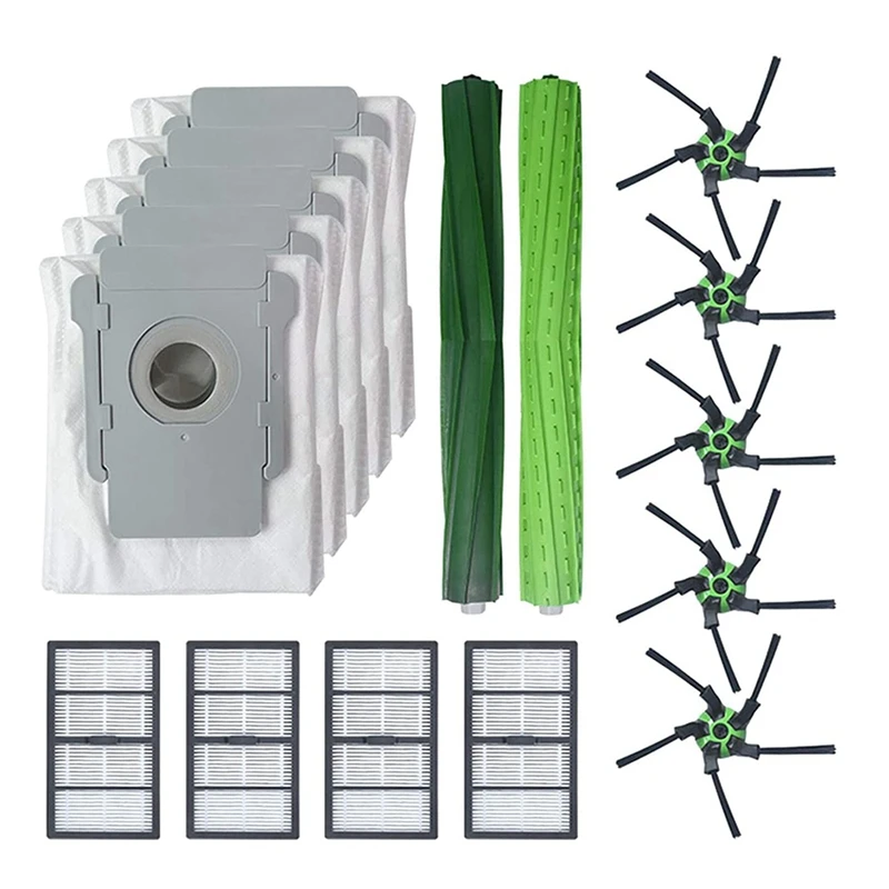 

Replacement Parts Spare Set For Roomba Series S9 S9+ Kit Of 16 Pieces Accessories
