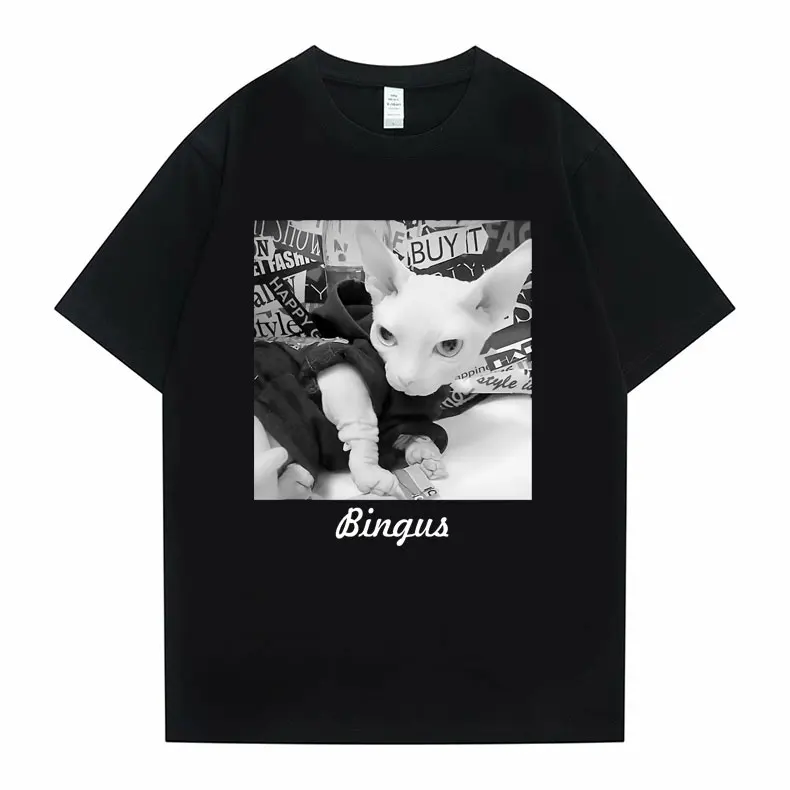 

Vintage Hip Hop Playboi Carti Cat Tshirt Short Sleeve 2Pac Men's Tops Tees Men Women Black Casual Oversized T-shirt Streetwear