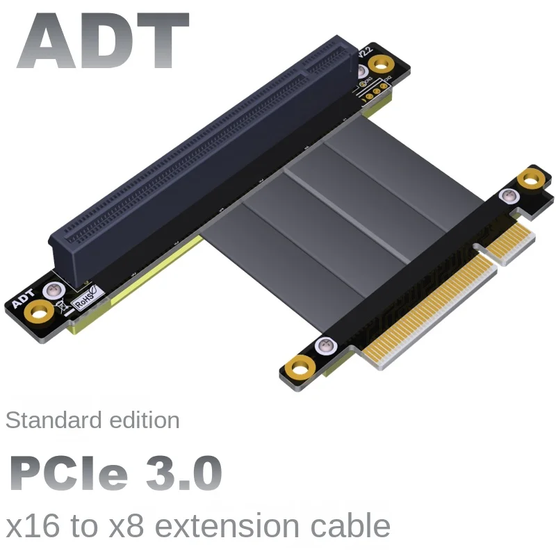 

ADT-Link PCI-E 3.0x8 extension adapter x16 pcie supports RTX3060