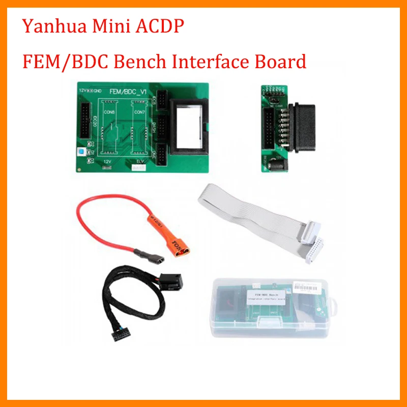 

Yanhua ACDP FEM BDC Bench Integrated Interface Board Plug for ISN Reading and ECU Clone To Use It Directly