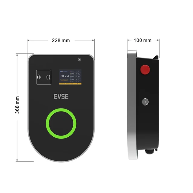 

Factory Price Wall Mounted IEC 62196 ocpp AC CCS RFID Type 2 Wireless Three Phase EV Charger 7kw
