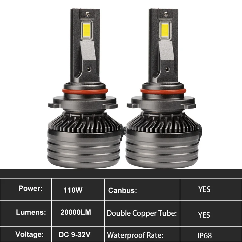 

2 шт., автомобильные лампы для фар дальнего света HB3 9005, для Ford Explorer 2016 2017 2018 (только для оригинальных галогенных ламп)