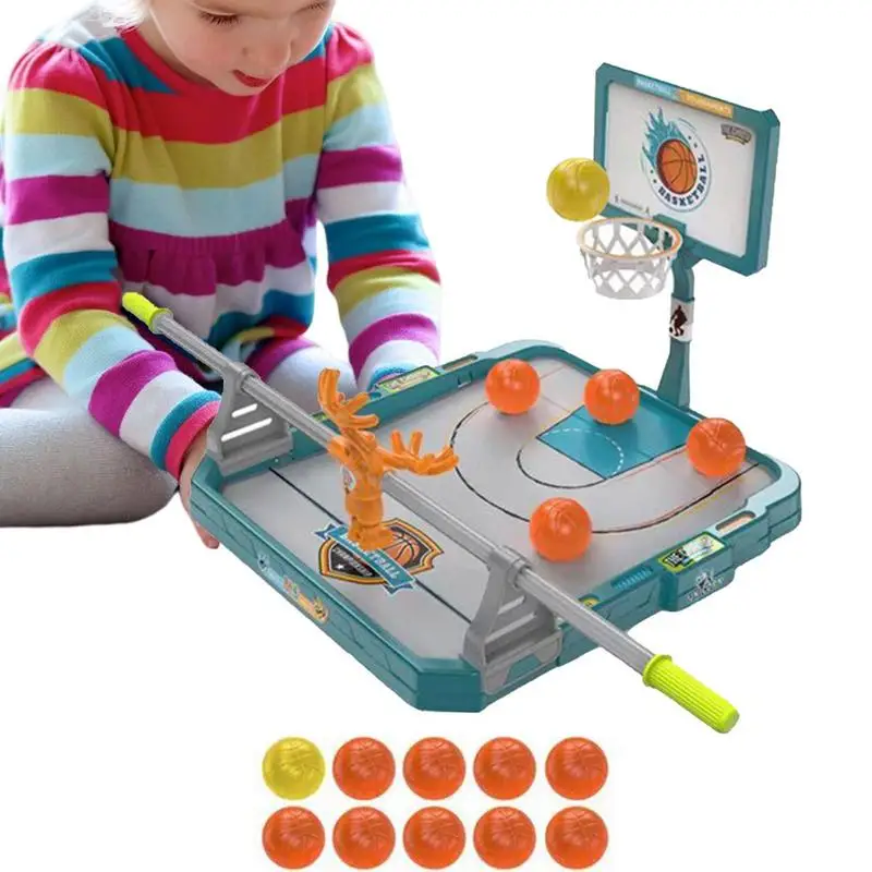 

Desktop Basketball Parent-child Interactive Fingertip Shooting Toy Kids Table Games Play Interaction Education Toy Children Gift