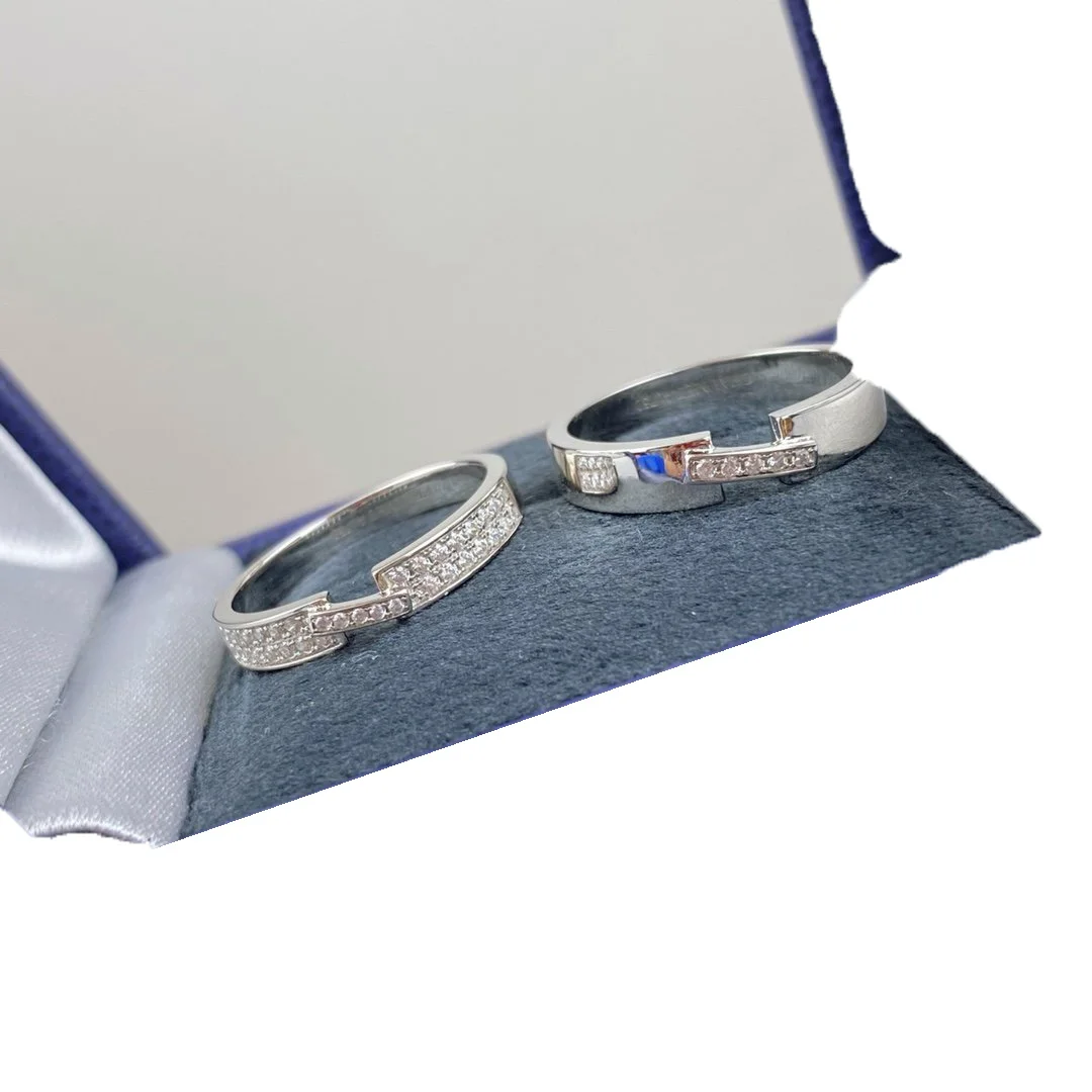 

2022 Trend Hot Brand Diamond Unique Ring Jewelry Date Everyday Versatile Birthday Wear Jewelry 925 Sterling Silver