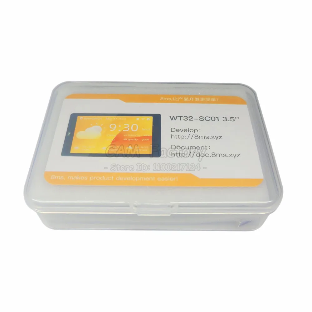 10 1-дюймовый WT32-SC01 ESP32 ЖК-экран модуль дисплея 3 5*320 емкостный встроенный Bluetooth Wifi 4