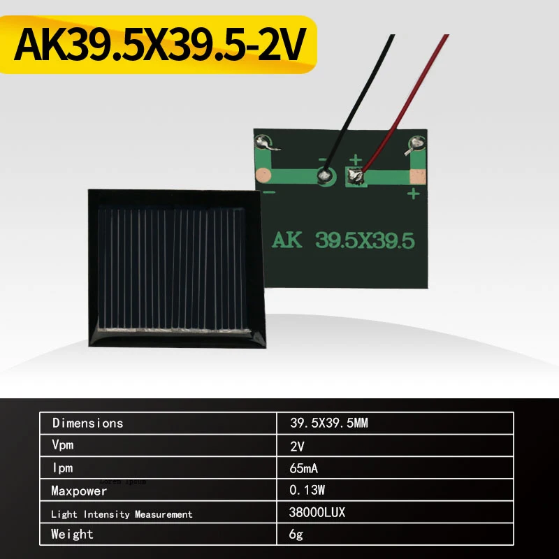 10pcs 3V 50mA 100mA 125mA Mono Ppolycrystalline Solar Panel Cell Battery Module Epoxy Board PET Power Generation For Mobile - купить по