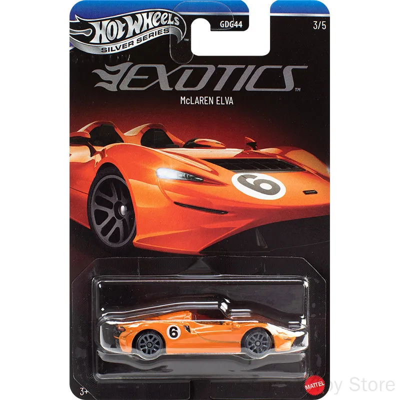 Фото Коллекционная модель автомобиля Hot Wheels из литого сплава Ferrari Laferrari GDG44, серия Silver Series, экзотические автомобили для коллекционеров и энтузиастов. №4