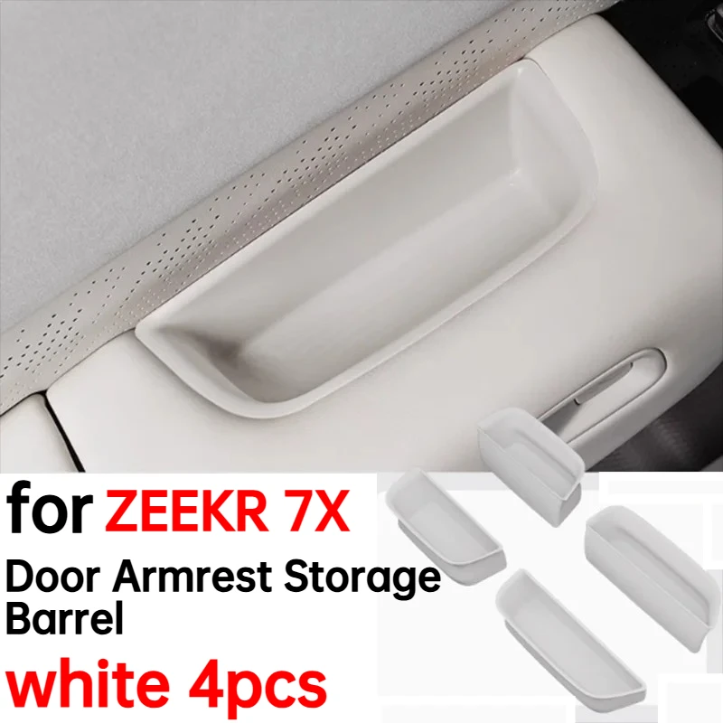 

Подлокотник для двери автомобиля, бочка для хранения, дверная ручка, контейнер-держатель для ZEEKR 7X, аксессуары для интерьера 2024 2025