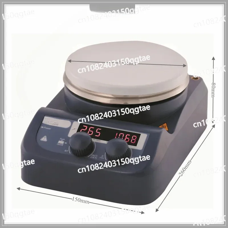 Магнитная мешалка Светодиодная цифровая плита Макс. Количество перемешивания 3 л