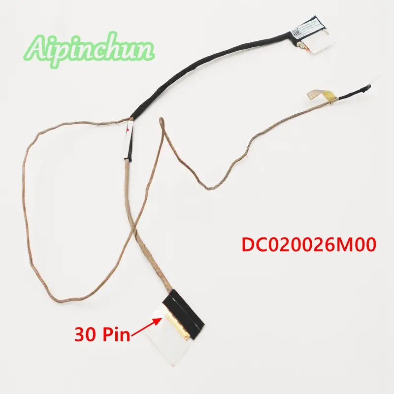 

New AHL50 Non-touch Cable For HP 250G4 255G4 250 G4 255 G4 15-AC 15-AF TPN-C125 LCD LVDS Flex Cable DC020026M00 30PIN 813959-001