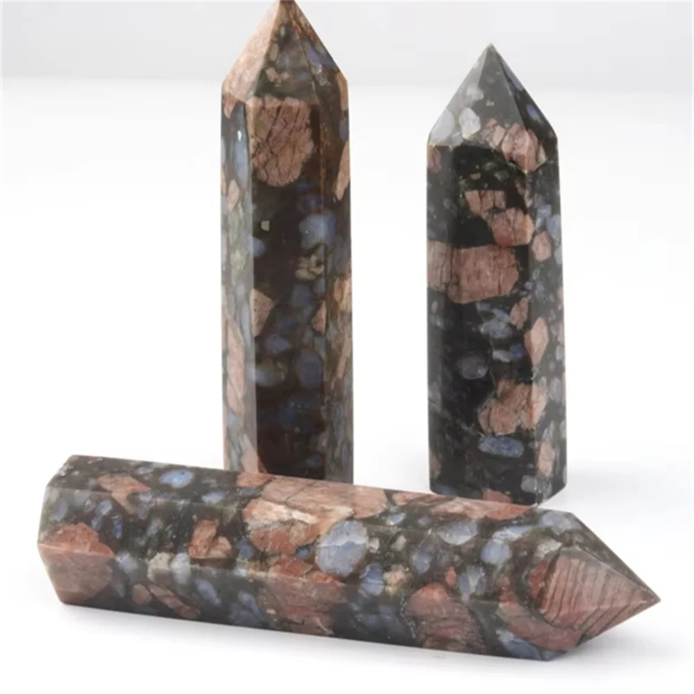 Натуральная Высококачественная кристаллическая башня quesera wand point towerCrafts crysta для