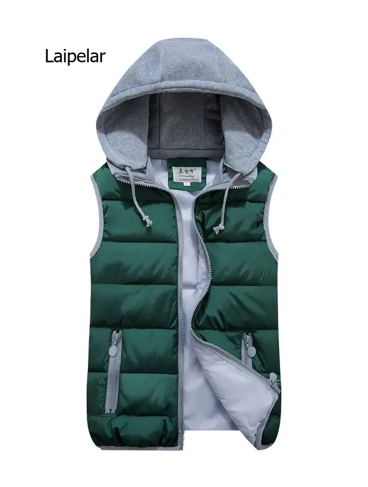 Съемная шапка высококачественный Женский ветрозащитный жилет зимняя теплая