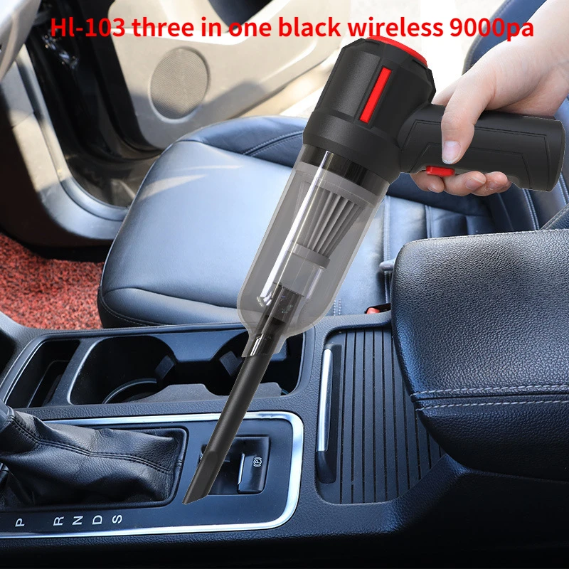 

Handheld Vacuum Cleaner Car Portable Car Cleaner Wireless for Home and Car High-Power Anti-Mite Vacuum Cleaner
