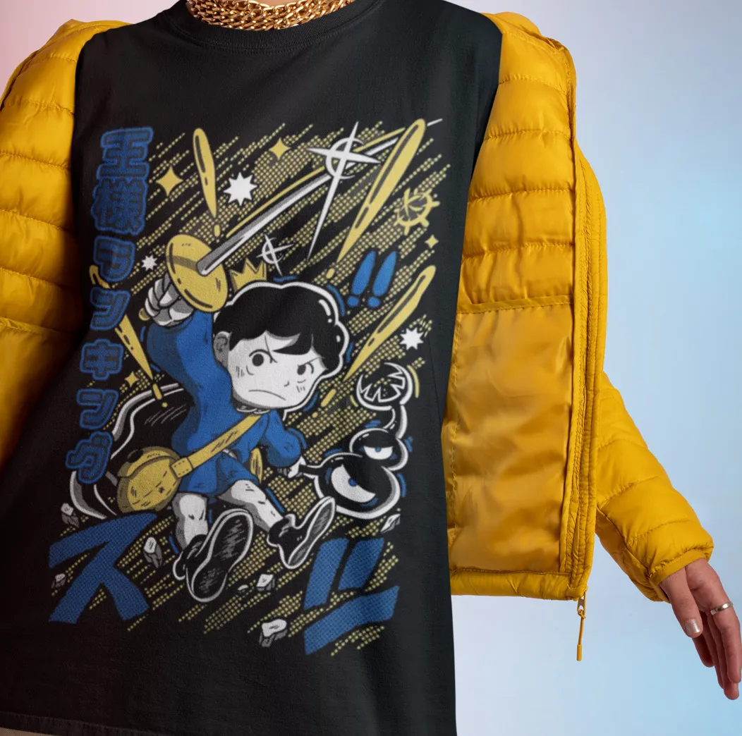 Osama рейтинг рубашки Bojji футболка королей Hiling Apeas Kage