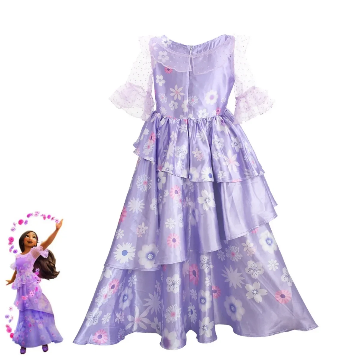 Костюм для косплея по мотивам аниме эньканта Изабелла мадригал