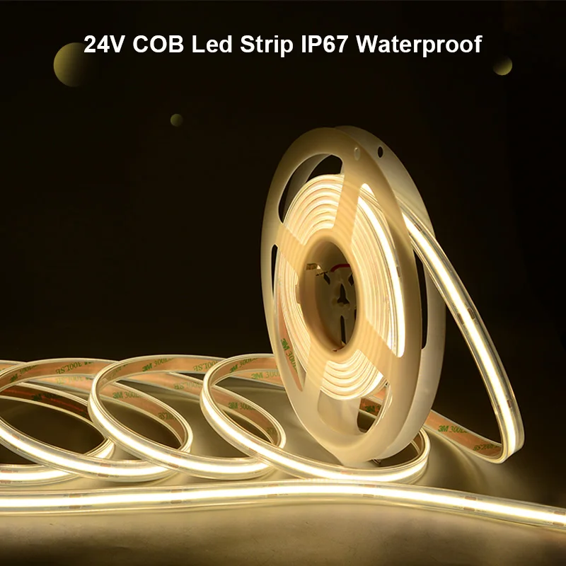 

Светодиодная лента COXO 5м IP67 480LED/м 24В