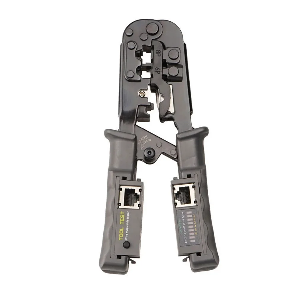 

RJ45 Network LAN Cable Crimper Pliers Nextool 8P 8C 6P 6C RJ12 6P 4C RJ11 Wire Cutter Stripper Ethernet Clip Tongs Crimping Tool