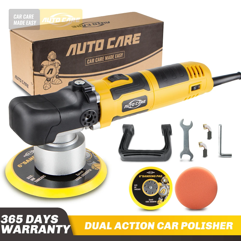 

AUTO CARE 680W Dual Action Car Polisher DA Car Polishing Machine Random Orbital Polish Tool For Auto Detailing Tool Buffer