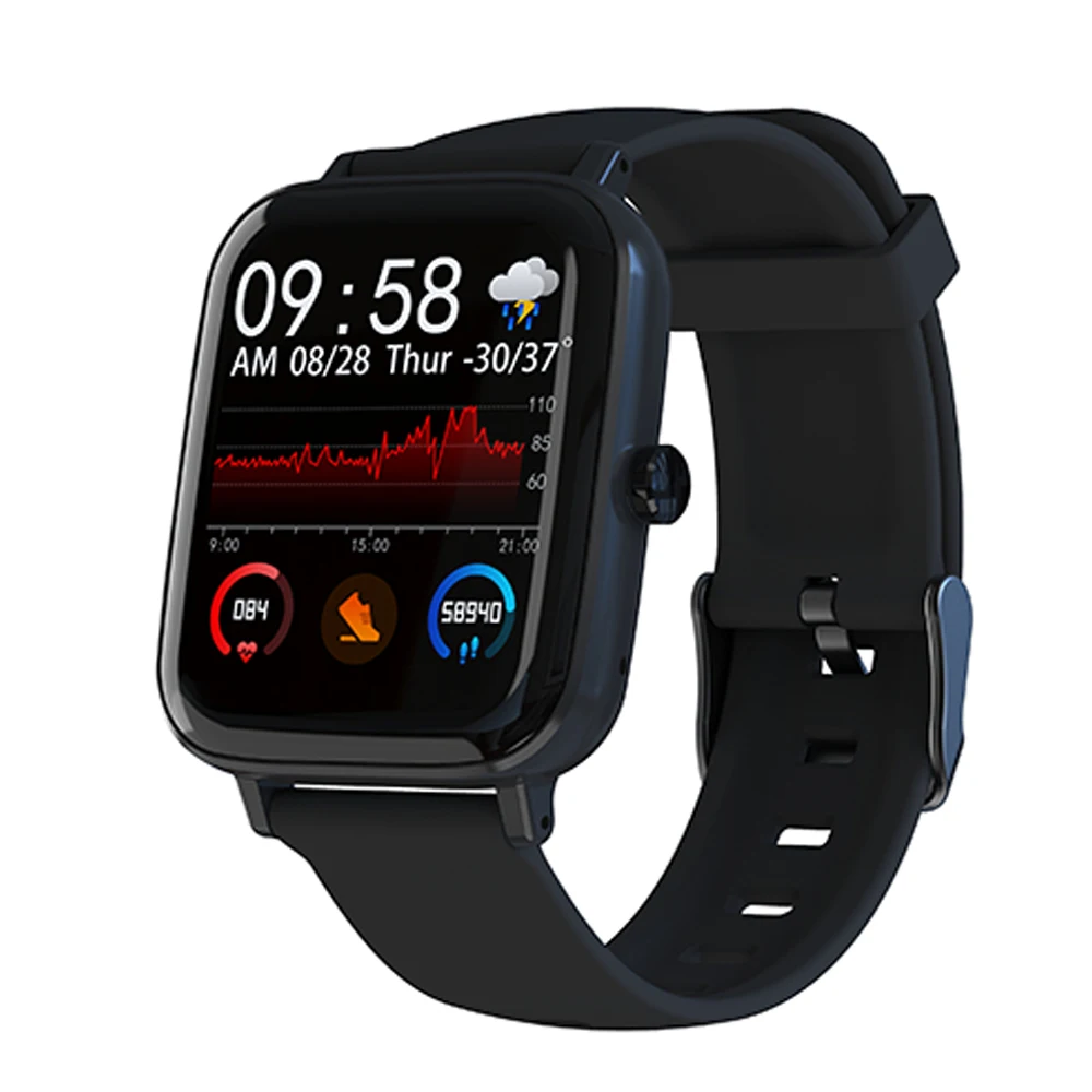 

SWL GT168 smart watch heart rate and blood pressure monitoring sports pedometer BT call bracelet