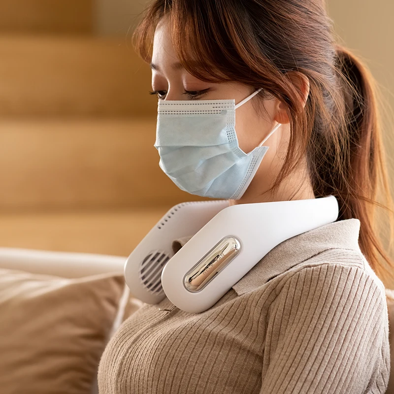 Портативный мини-вентилятор на шею внешний охлаждающий вентилятор 2400 мАч