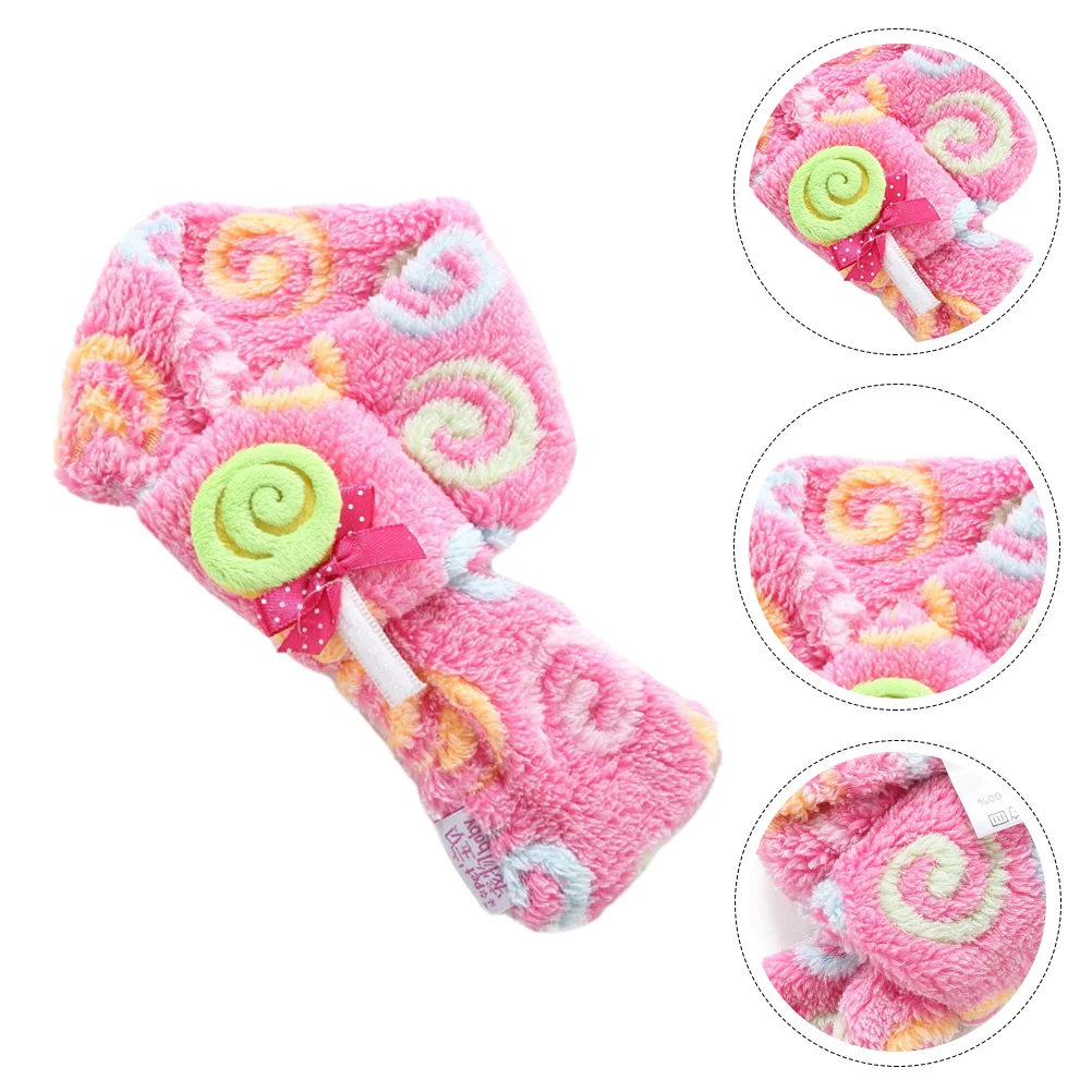 

Scarf Dog Pet Christmas Costume Cat Plush Accessories Holiday Grooming Doggie Neckerchief Knitted Collar Warm Puppy Lollipop