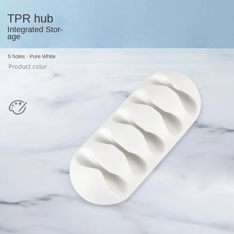 Силиконовые зажимы для кабелей Cable Winder