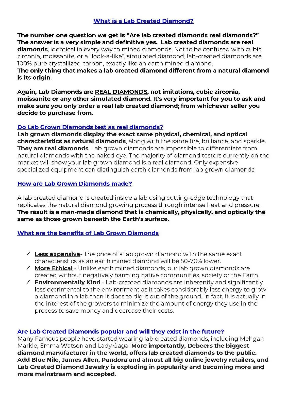 Рисунок 2 - Рассыпчатая бриллиантовая огранка принцессы 3 карата