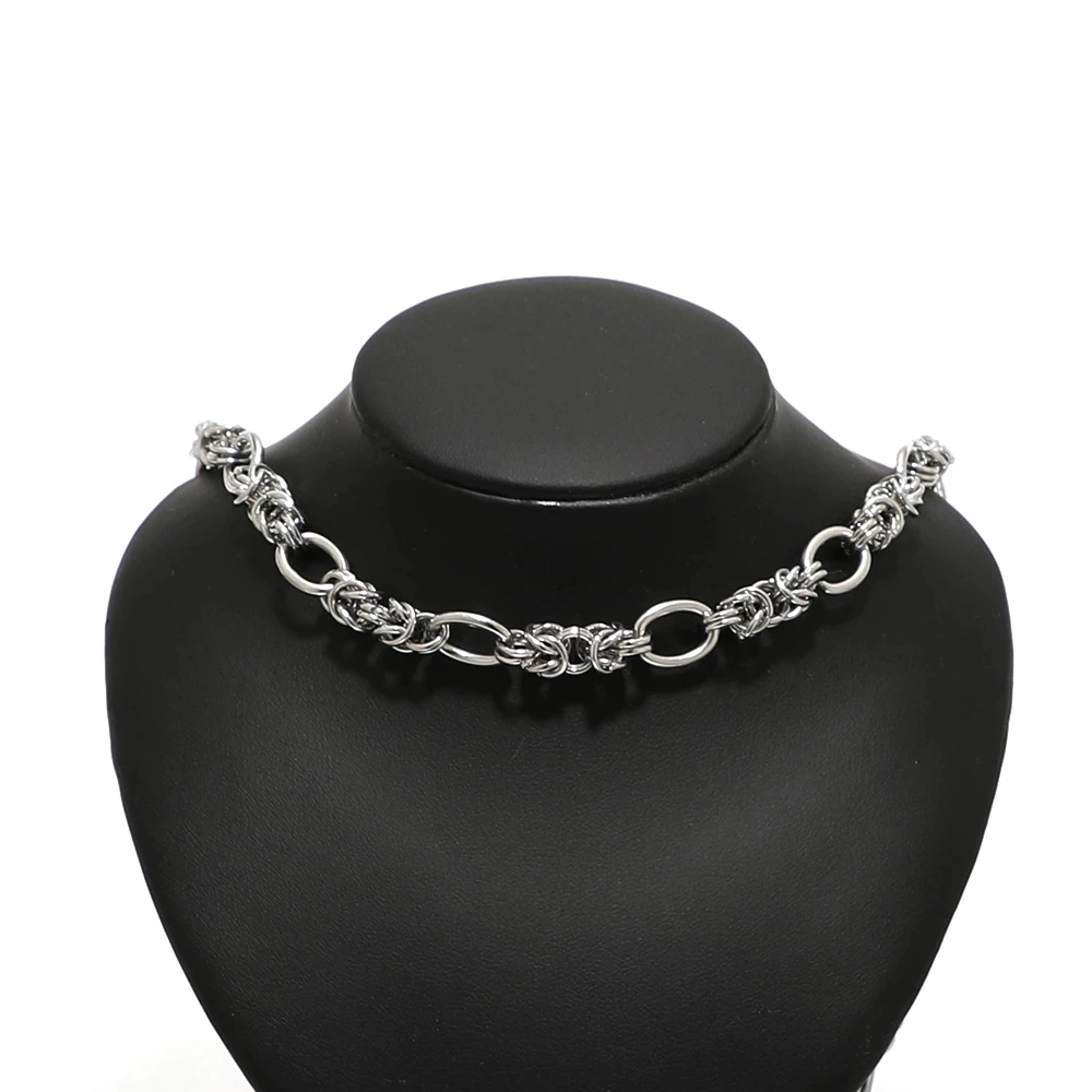 1M Stainless Steel 304 Chunky Knot Big Chains DIY Jewelry Making Accessories Hip Hop Necklaces Findings Wholesale Supplies