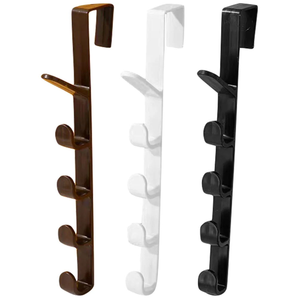 

3pcs Over Door Towel Rack Clothes Hooks Over Door Hanger Door Back Hanger Over The Door Hanger
