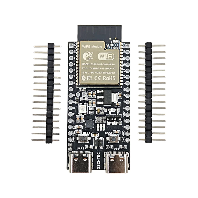 ESP32-C6-DevKitC-1 ESP32-C6 Core Board WIFI6 BLE Zigbee со сверхнизким энергопотреблением