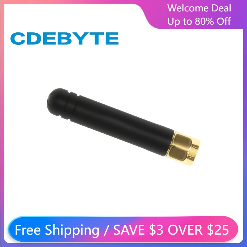 

5PCS 915MHz 2.0dBi SMA-J Interface 50 Ohm Impedance Less Than 1.5 SWRTX915-JZ-5 High-quality Omnidirectional Antenna