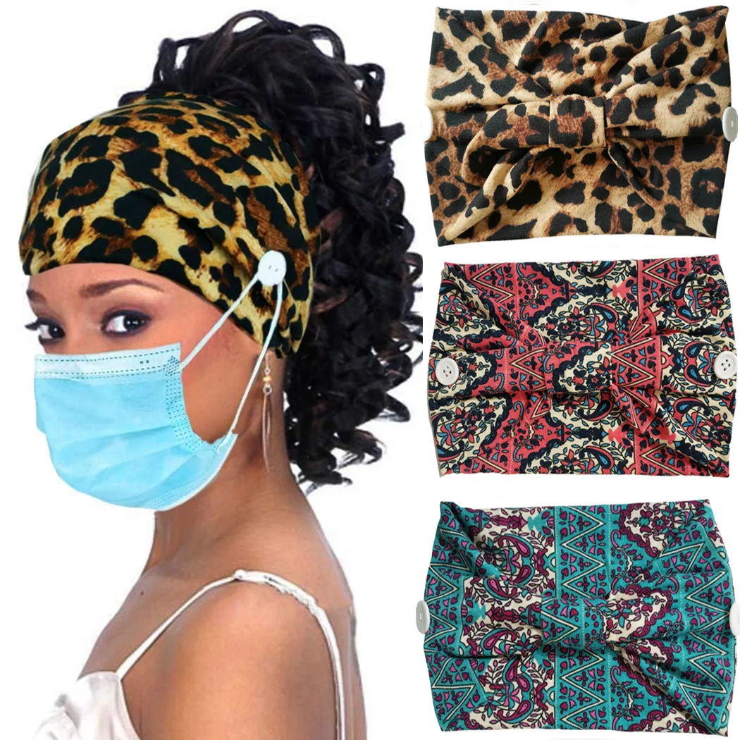 

Повязка на голову женская с принтом, Модный Эластичный бандан с перекрестными завязками в стиле бохо, летняя аксессуары для волос, 2022