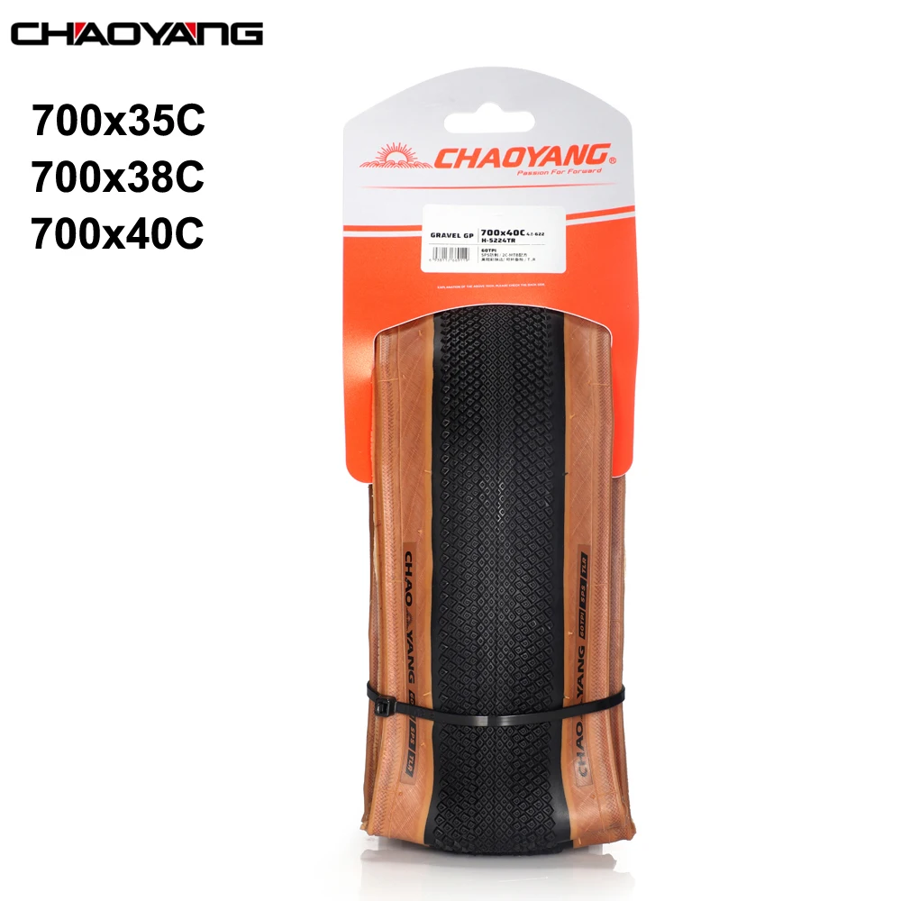 ChaoYang гравийные шины 700x40C бескамерные 60TPI | AliExpress