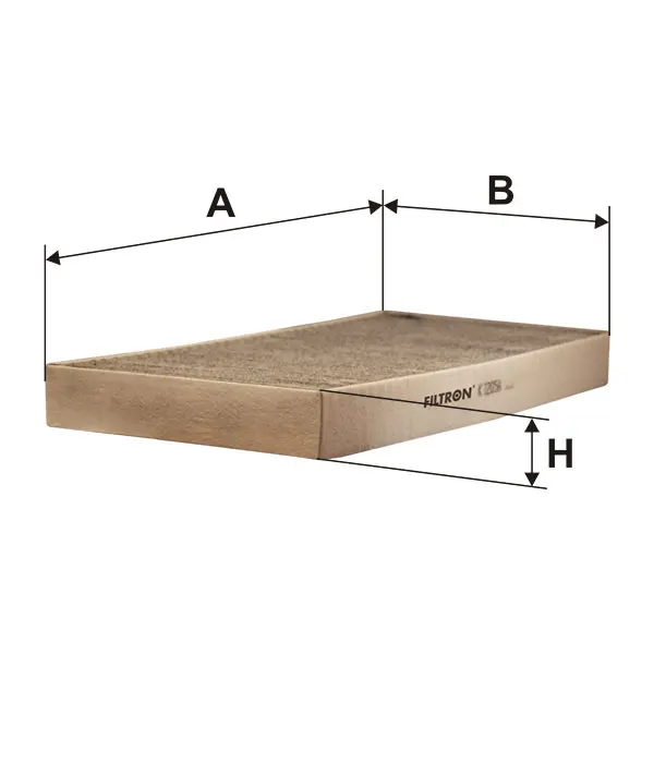 

Углеродный фильтр для пыльцы K1205A R171 0411 R172 11