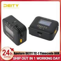 aputure deity tc 1 tc1 wireless timecode box generator microphone time coder mic for video recording time code living streaming