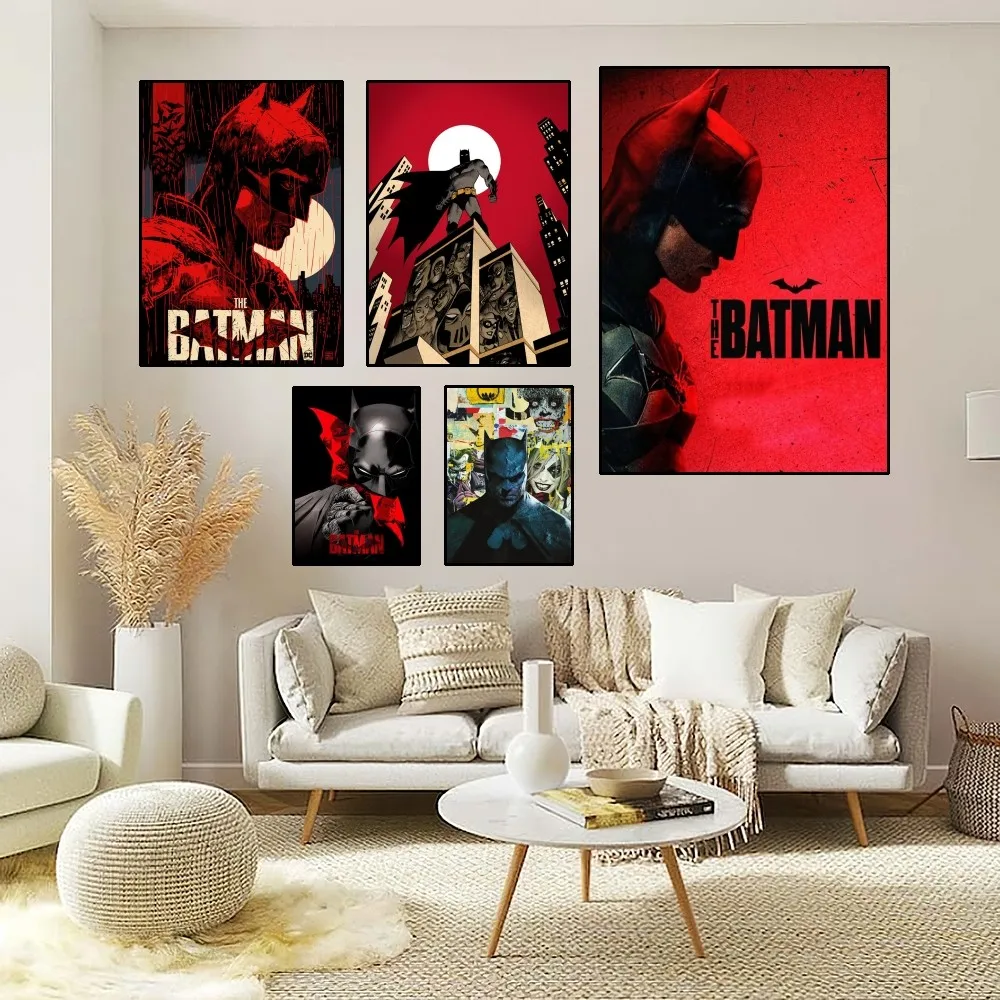 Супергерой Бэтмена DD постер декор для домашней комнаты эстетическое Искусство